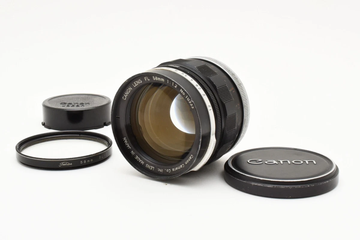 Canon FL f/1.2 Camera Lenses 58mm Focal for sale | eBay