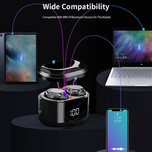 Bezprzewodowe słuchawki Bluetooth Słuchawki douszne Sport Siłownia do iPhone Andios - Zdjęcie 2 z 5