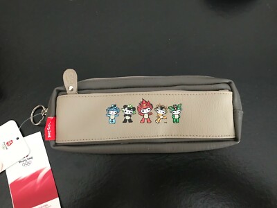 New Olympic Games Beijing 2008 Five Happy Kids Make-up Bag Pencil Pouch
