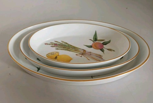 Royal Worcester Evesham Oval Serving Dishes x3 Oven-To-Tableware FREEPOST UK ✅ - Picture 5 of 15