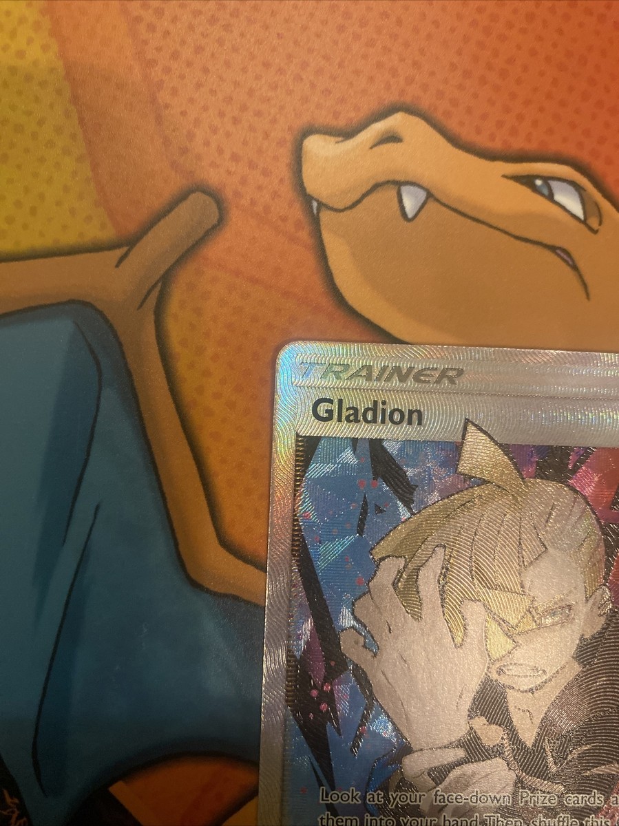 Pokemon Gladion Crimson Invasion 109/111 Holo Full Art Near Mint!