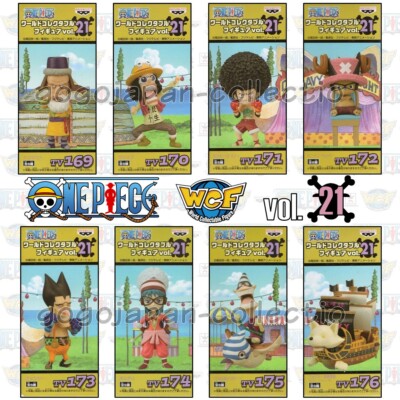 One Piece Wcf World Collectable Figure Vol 21 Complete Set Ebay