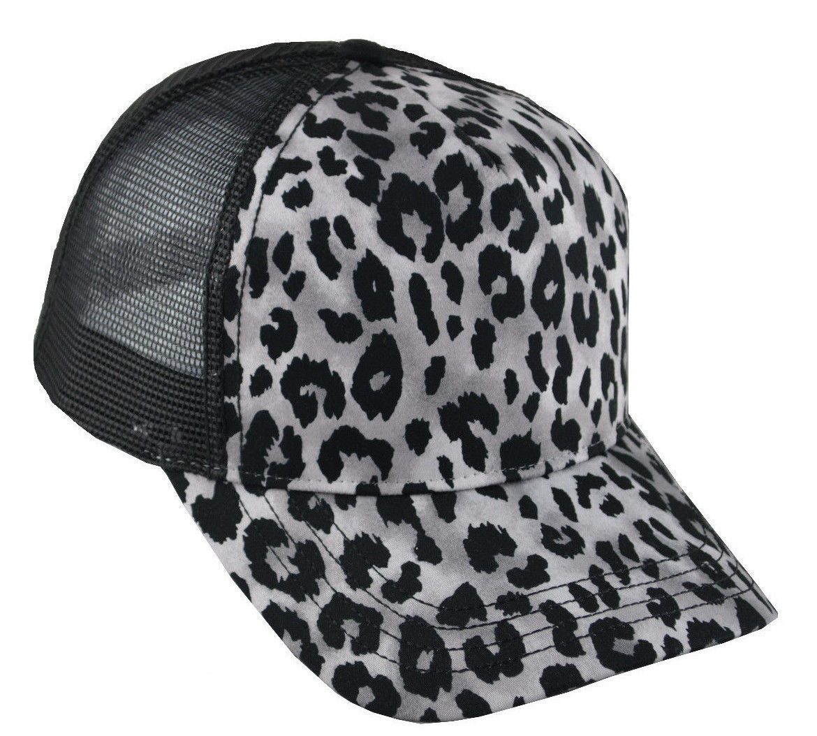 G Leopard Print Fashion Mesh Trucker Cap | eBay display picture 3