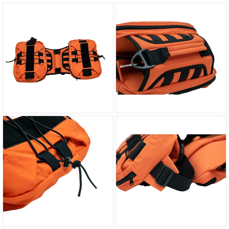 Large Dog Backpack, Adjustable Tactical Dog Pack for Hiking Travel Camping - Image 4 of 4