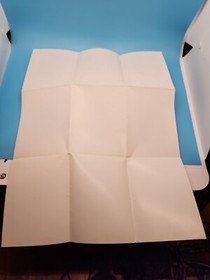 Monopoly PAR-6B-US NES Poster Foldout INSERT ONLY Authentic