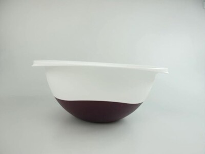 TUPPERWARE Rührschüssel Gummiboden Rühr Schüssel Saturn 3,0 L lila