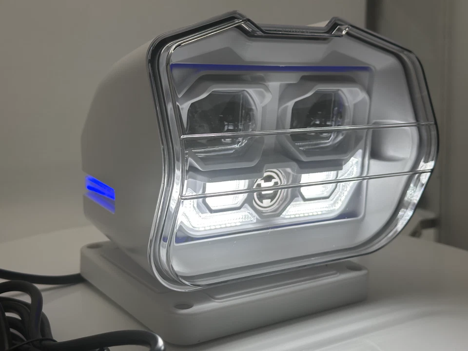 Marine Schiffe Suchleuchte Wireless 360° für Boot Auto LKW Offroad Scheinwerfer - Bild 3 von 4