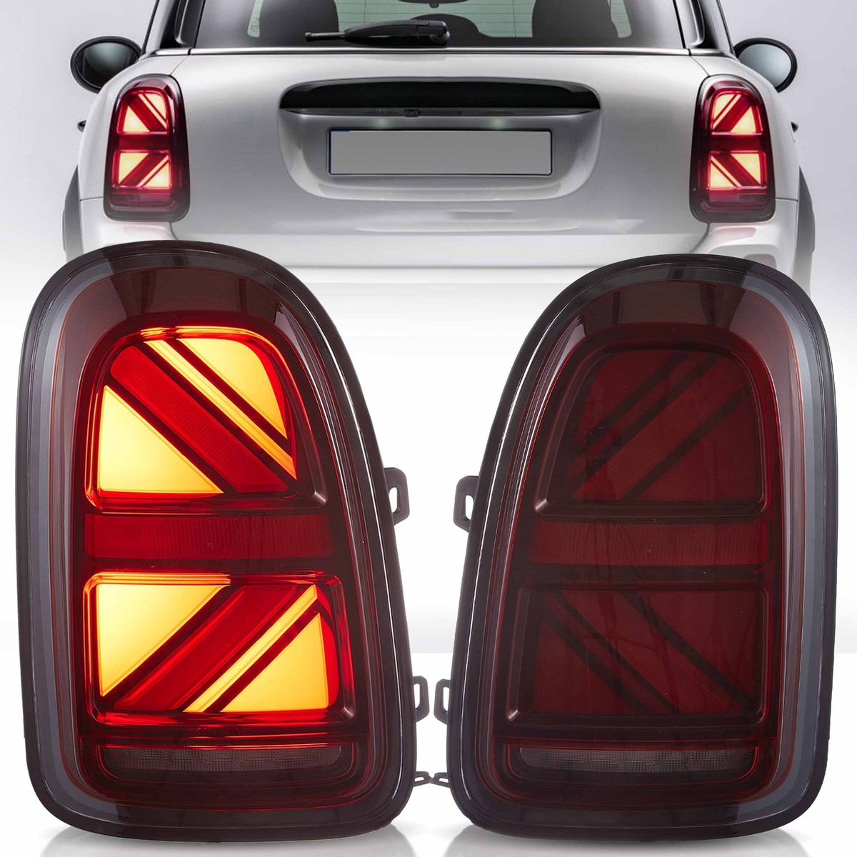 Red LED Tail Lights For 2017-2023 MINI Cooper Countryman F60 w