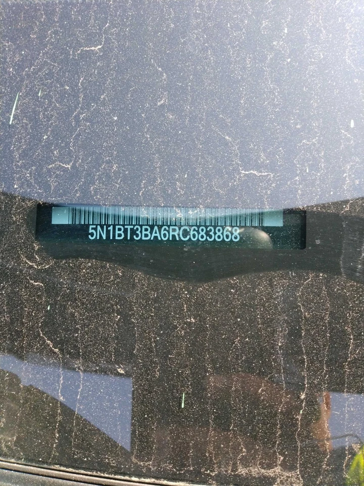 Used Rear Right Door Assembly Rear Side fits: 2024 Nissan Rogue US built w/o sun - Изображение 2 из 4