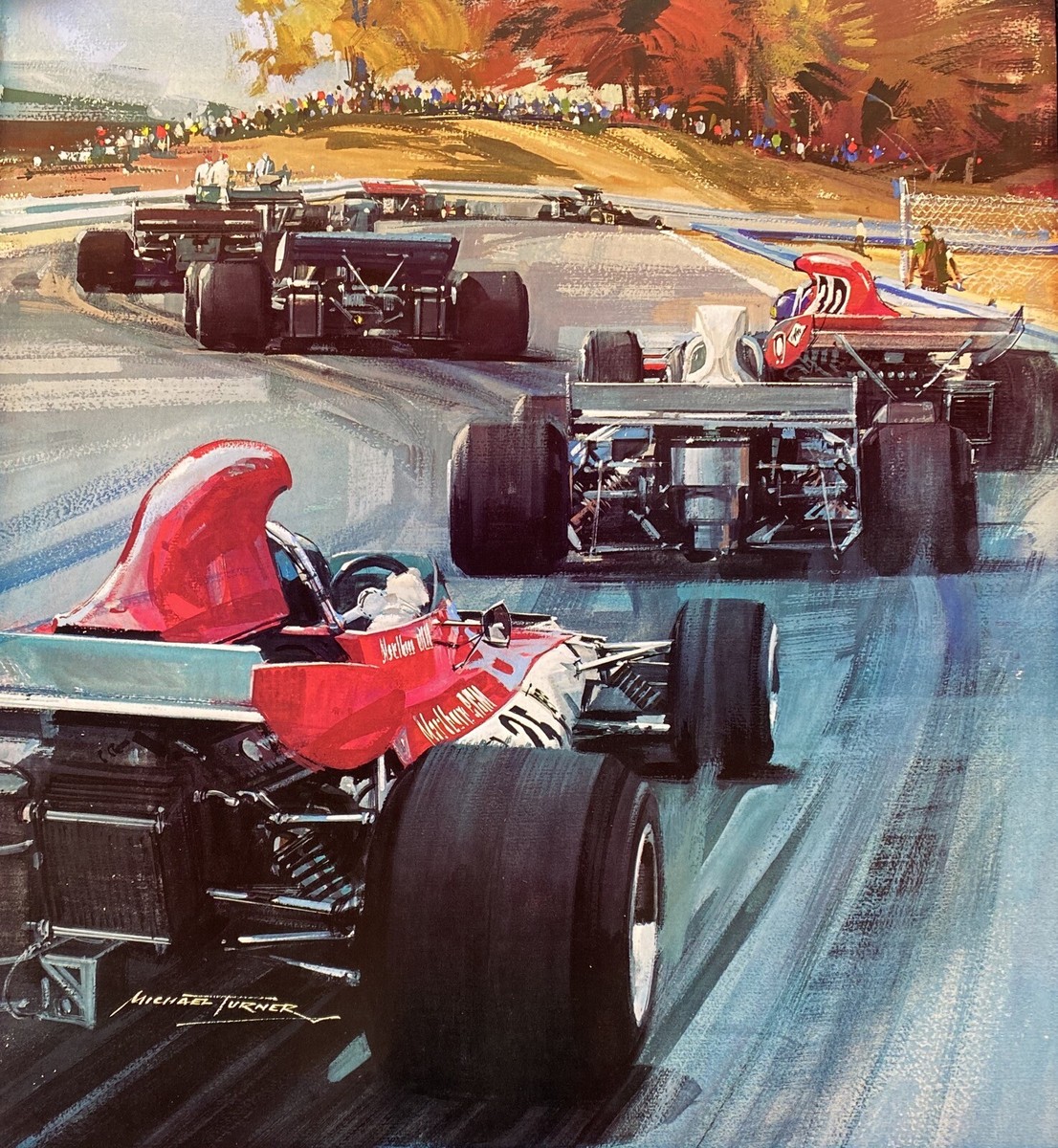 1972 US Grand Prix Watkins Glen Poster MICHAEL TURNER | eBay 1972 US Grand Prix Watkins Glen Poster MICHAEL TURNER | eBay