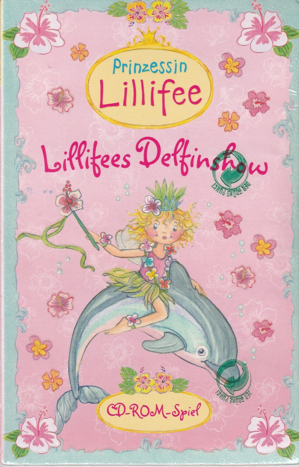 Software Kinder PC MAC CD ROM Spiel Prinzessin Lillifee Delfin Show #T487