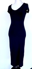 NWT Anthropologie See You Monday Soft Stretch Scoop Midi Dress Size S Price $39