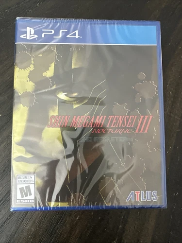 Brand New Factory Sealed PlayStation 4 PS4 Shin Megami Tensei III Nocturne HD B