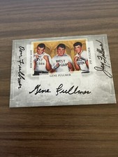 Gene, Don, and Jay Fullmer 2010 silver Sport Kings Auto Autograph A-DGJF Boxing