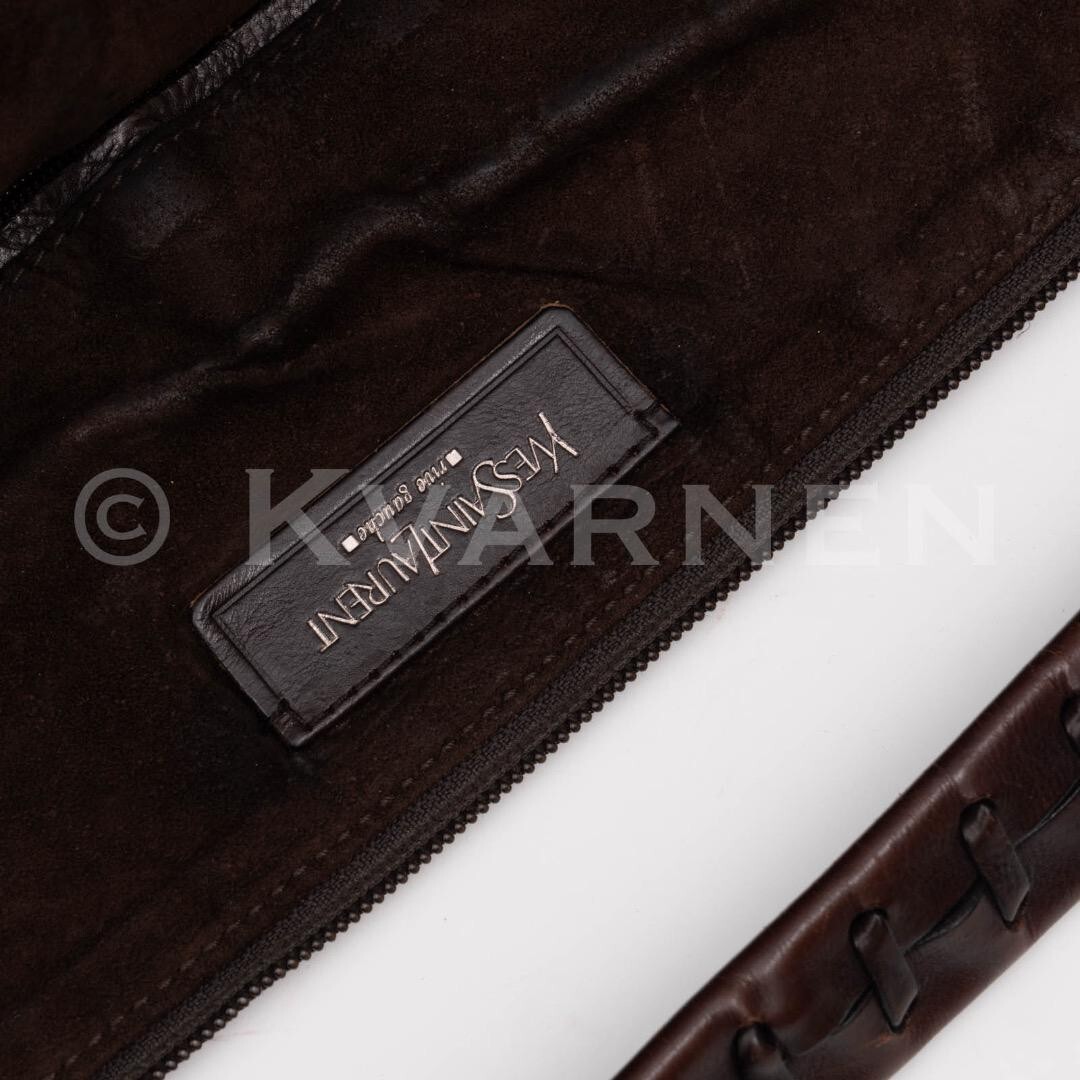 YVES SAINT LAURENT Rive Gauche Mombasa leather One shoulder YVES SAINT LAURENT Rive Gauche Mombasa leather One shoulder