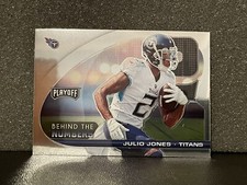 2021 Panini Playoff Football Behind the Numbers Julio Jones No. BTN-JJO Insert