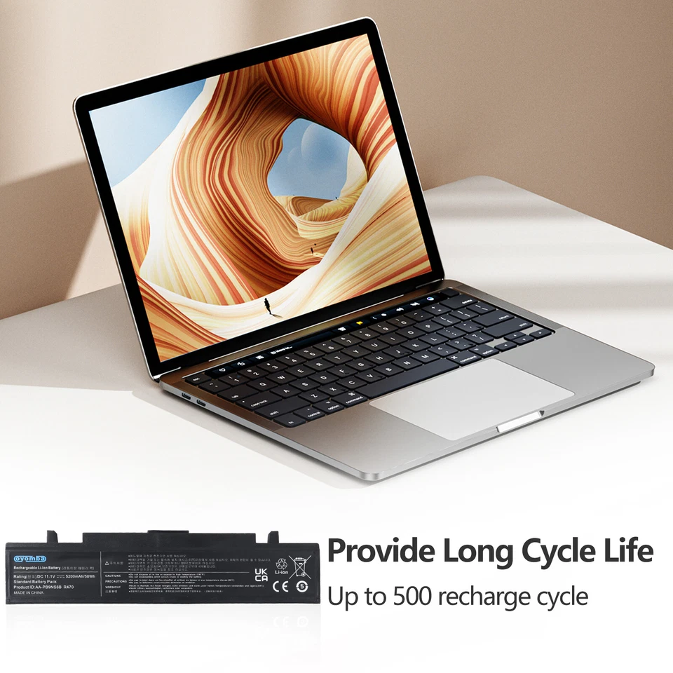 Akku für Samsung RC512 RV515 R580 R730 R780 NP355V5C NP355E7C NP550P5C NP300E5A - Bild 3 von 4