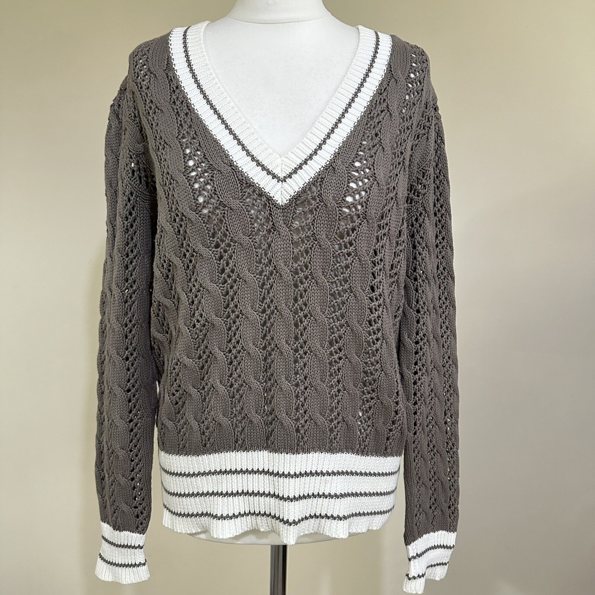 HOT Pointelle Jumper Paul Costelloe Jumpers Paul Costelloe