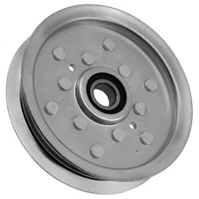 Caltric AM135526 Flat Idler Pulley Deck For John Deere Diameter 17.0 x 132.6 mm