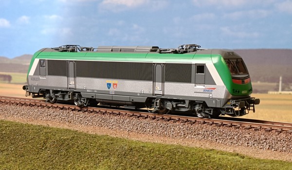 Jouef HJ 2458 Sncf Epoche V E-Lok BB 36031 GrüN Grau Analog DC HO H0-image