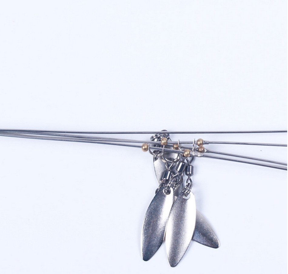 6Pcs Alabama Rig 5 Arms 4 Blades Umbrella Rig Fishing Lures Bait Bass Crappie - Image 24