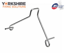 AH199 MF9 Metal Furring Channel Clips Metal Framework Ceilings MF Drylining