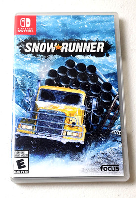 Snowrunner (Nintendo Switch, 2021) CIB Complete Video Game TESTED & WORKING