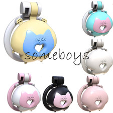 Men Multicolor Chastity Cage Sissy Abstinence Cage CB Lock Cage Chastity Device