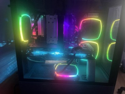 Montech Sky Two, Dual Tempered Glass, 4X PWM ARGB Fans Pre-Installed, ATX Gam...