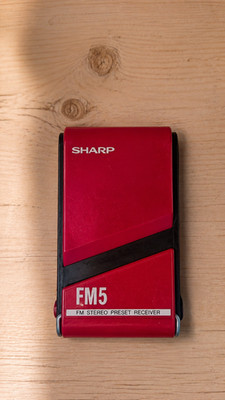 Sharp FM Stereo Preset Receiver FM-5R (works fine)