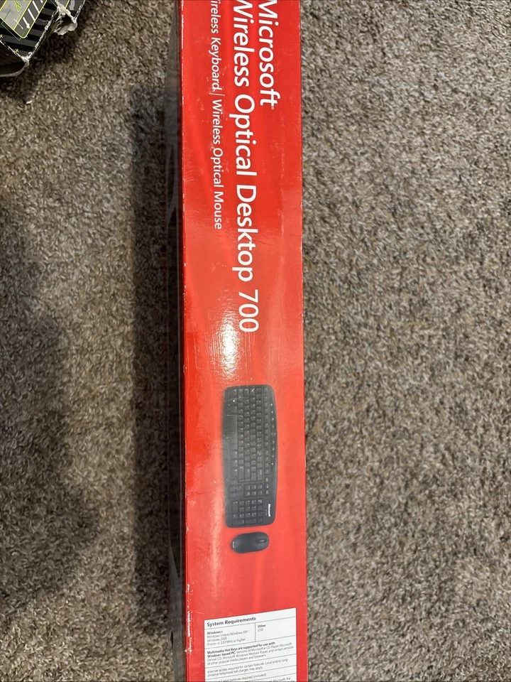 Microsoft M7A-00001 Wireless Optical Desktop 700 Wireless Keyboard & Mouse - Image 2 of 4