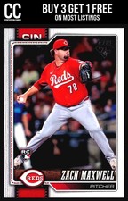 2026 Topps #143 Zach Maxwell Cincinnati Reds RC