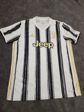 Men XL FC Juventus 2020/2021 Home Jersey Adidas Authentic Soccer Fútbol Shirt