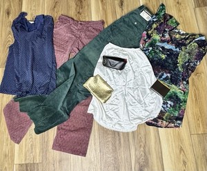 Vintage Women’s Clothing Lot 15 Pieces Wool Corduroy Sweater fall Talbots NWT