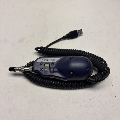 JDSU Viavi P5000i Fiber Optic Inspection Probe w/ USB Cable, Case & Tips