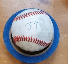 Autographed Baseball game used JOSE T. PEREZ SAN FRANCISCO GIANTS