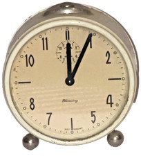 Sveglia Vintage Blessing West Germany Anni 60 – Orologio da Tavolo Retro Crema