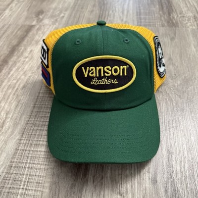 Supreme X Vanson Leather X Hysteric Glamour Mesh Back 6-Panel Hat Green - New