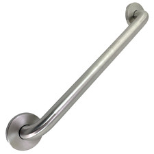 MOEN Home Care 18  Peened Stainless Concealed-Screw Grab Bar Bathroom R8718P