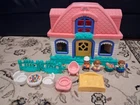 Vintage Fisher Price Little People Sweet Sounds Doll House Tested & Working RARE