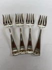 Gorham Etruscan SET of 4 Salad Forks 6 3/8" Sterling 4.94 oz No Mono