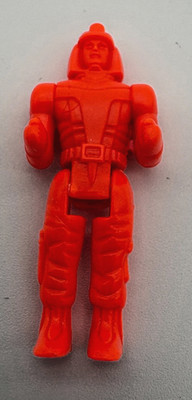 Vintage - Silverlit MULTIMAC Oceanic Discovery ORANGE Pilot Action Figure