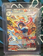 Greninja ex 214/167 SIR Twilight Masquerade Pokemon TCG Full Art Holo