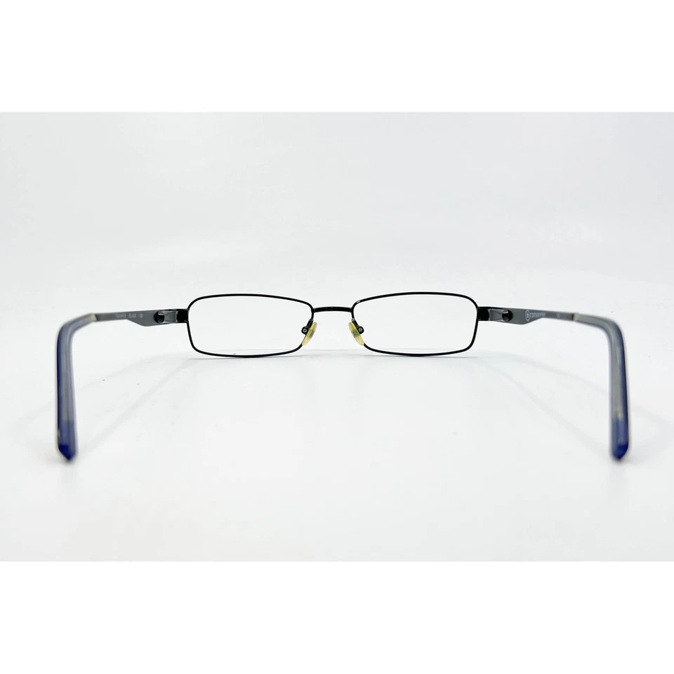 Converse Trooper Eyeglasses Mens Black Rectangular Metal Frames 52-17-135 - image 4 of 4