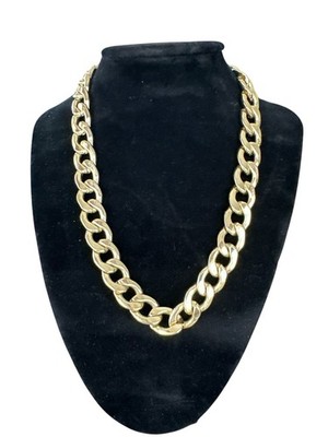 Express Chunky Gold Tone Chainlink Necklace 16  Adjustable
