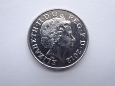 10 Ten Pence Münze Großbritannien 2012 Elizabeth II
