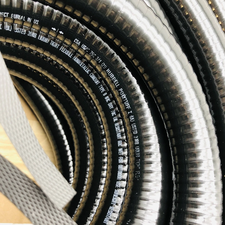 Hubbell G1075M1 Conducto Polytuff 3/4" Líquido Flexible Apretado No Metálico 100 ft Foto 4 de 4