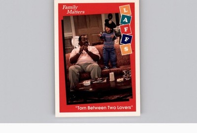 1991 Impel Laffs Promo Family Matters Torn Between Two Lovers Sample Non Sports