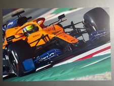 2021 Lando Norris McLaren F1 Race Car Print Picture - RARE Awesome Frameable