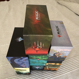 Wizards of the Coast Magic: The Gathering Deck Box lot. (Boxes only)